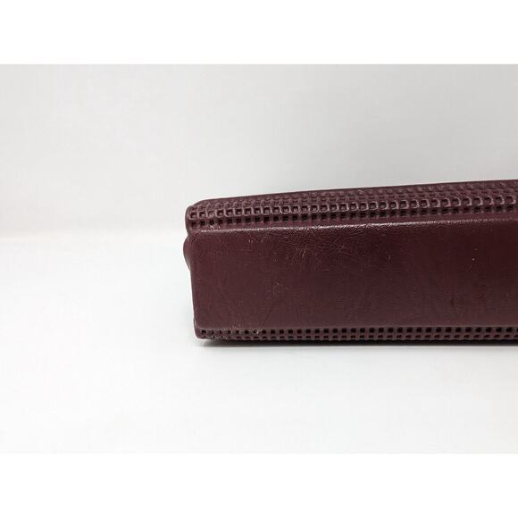 Vintage 90s Burgundy Day Runner Planner Calendar 71872 - Picture 6 of 15